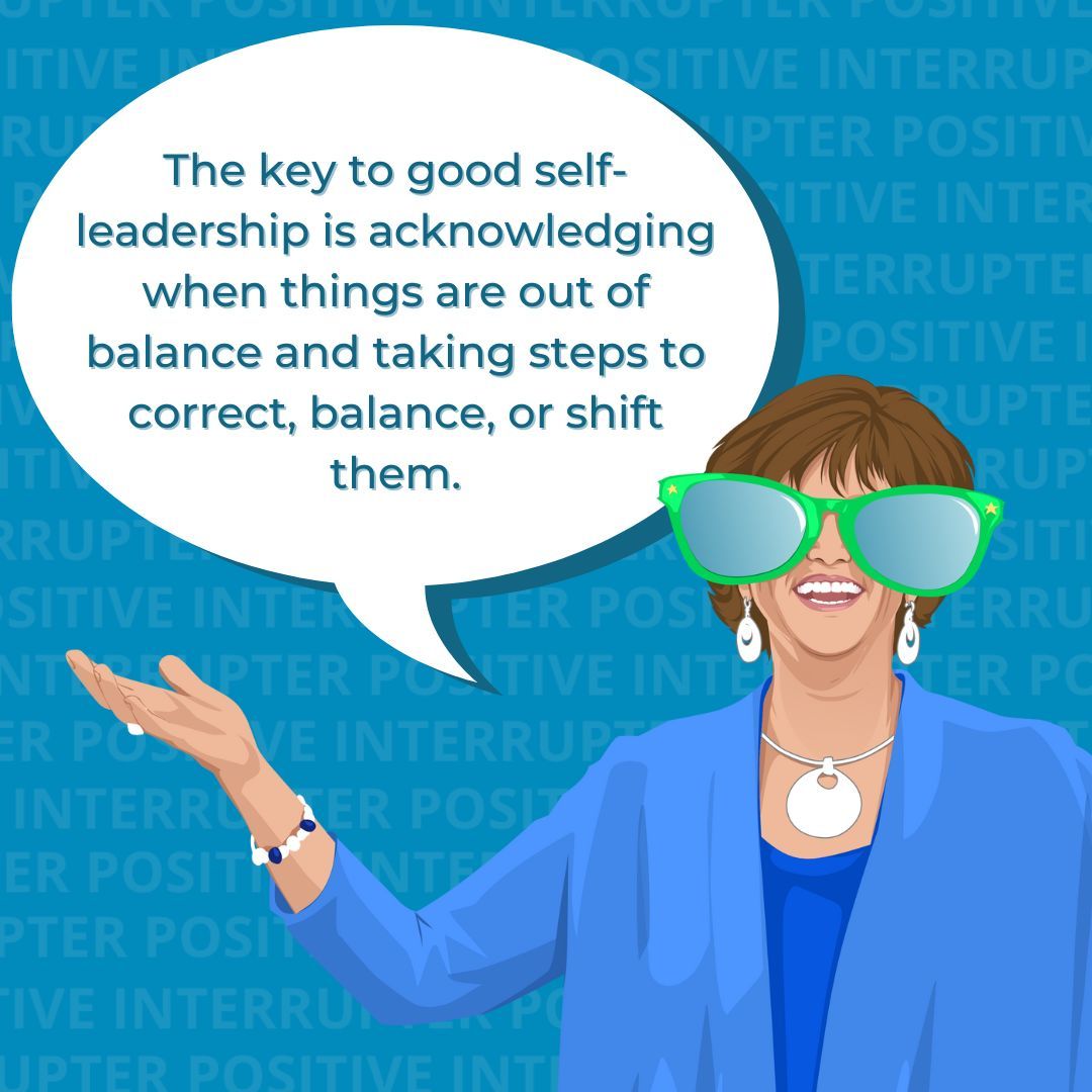 RJaneBishop's tweet image. “The key to good self-leadership is acknowledging when things are out of balance and taking steps to correct, balance, or shift them.” - Jane Bishop

It&apos;s not about being perfect all the time; it&apos;s about being #flexible to life&apos;s ebb and flow. 

#janeisms #positiveinterrupter
