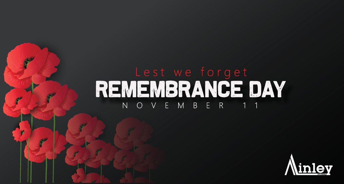 AinleyGroup's tweet image. Today, on #RemembranceDay, we honor the courage and sacrifices of those who served for our freedom and peace. We pause to reflect, express our gratitude, and remember their legacy, which inspires us to build a world valuing peace, integrity, and unity. 🌺#LestWeForget