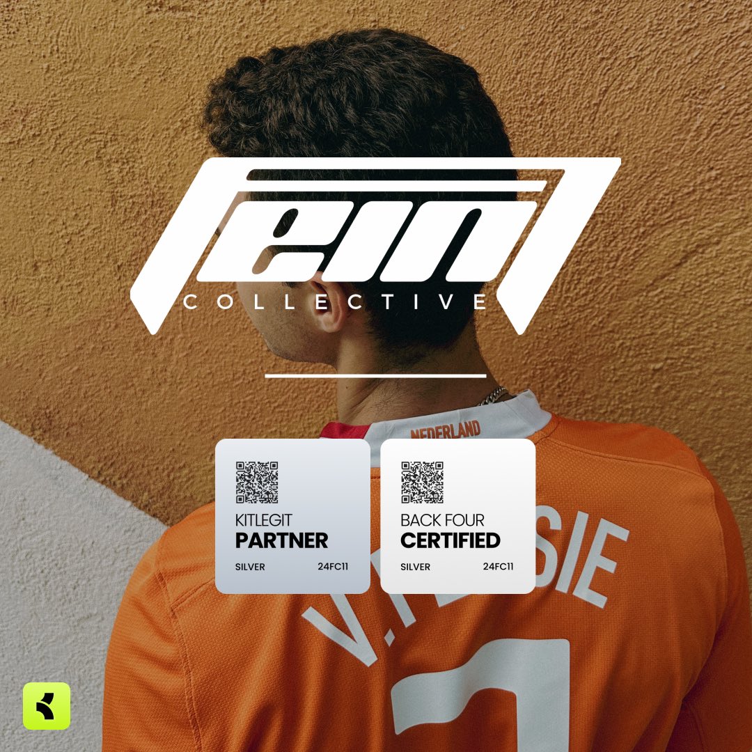 KitLegitApp's tweet photo. Exciting news! KitLegit is partnering with Feint Collective—our first Silver Certified partner in Spain! 🇪🇸

With Silver Certification, we’ve verified 25% of their stock, with plans to reach 100% soon. Together, we’re bringing authenticity to Spanish fans with trusted football merch. 🛡️⚽

Check out Feint’s collection here: https://t.co/1ufkDQ7oqM