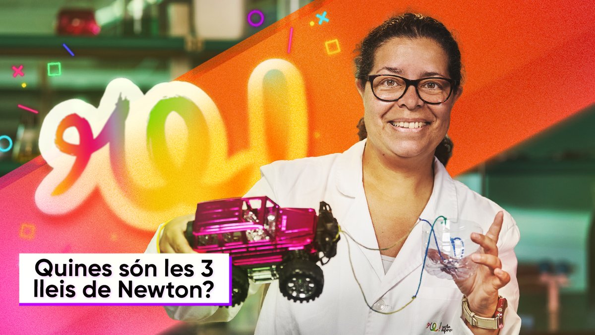 Quines són les tres lleis de Newton🚜? Són fonamentals per a la mecànica! En aquesta càpsula científica per a la #SC24CAT apadrinada per <a href="/Messer_es/">Messer Ibérica</a> us ho expliquem! 😉Us ajudarà a superar el repte de construir un elevador hidràulic del #CrimExperimenta 
▶️youtu.be/bMtgGzA9cds?si…