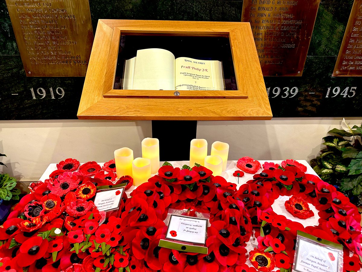 morganacademy1's tweet image. A moving school remembrance service this morning involving all S5&amp;amp;6 students and impeccably observed. #WeWillRememberThem 🦌
