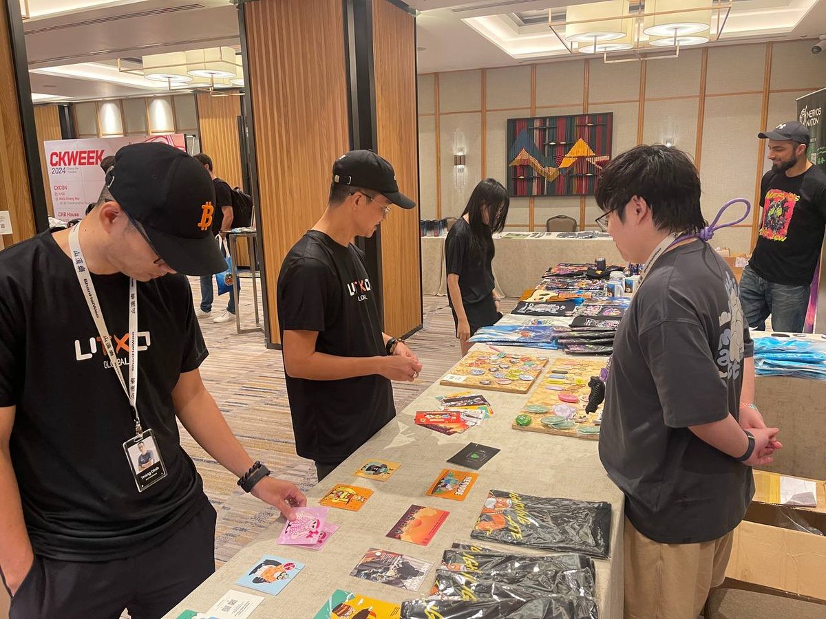 UTXOGlobal's tweet photo. And so much more amazing people we met and chatted with at CKCON... 🙏
#CKCON 2024 was a catalyst for #UTXOGlobal, solidifying our position as a player in the CKB ecosystem.
We are committed to fostering collaboration and innovation, ultimately creating a more robust and user-friendly experience for everyone.
We're actively developing groundbreaking projects and constantly seeking new partnerships.