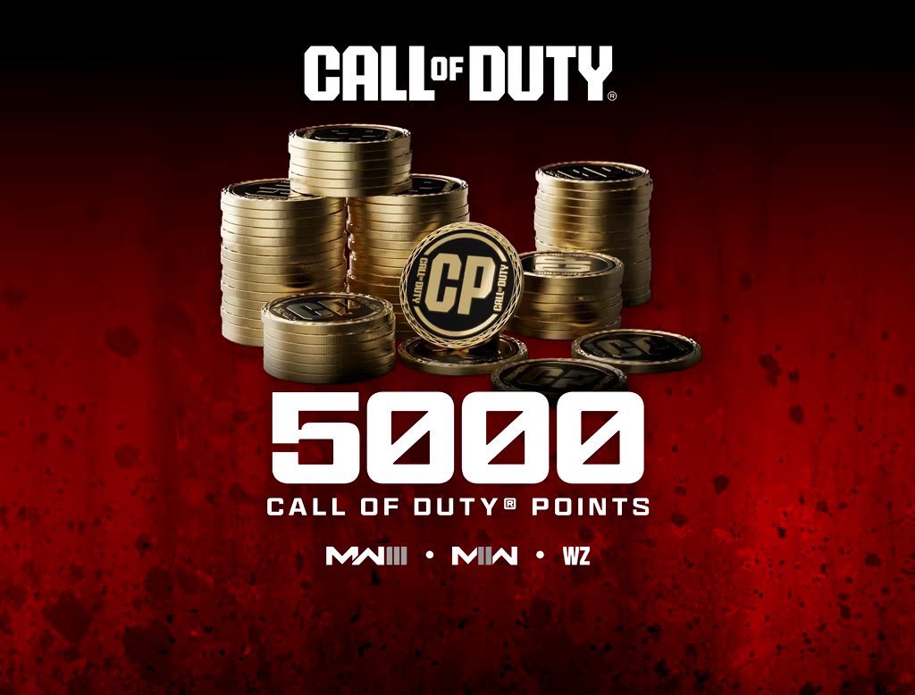 5,000 COD POINTS GIVEAWAY 💰

How to enter:

~ Like this post
~ Tag a friend 

That is all 🔥

Winners Dm’d November 23rd 
GOODLUCK
#BlackOps #CallofDuty #FREE