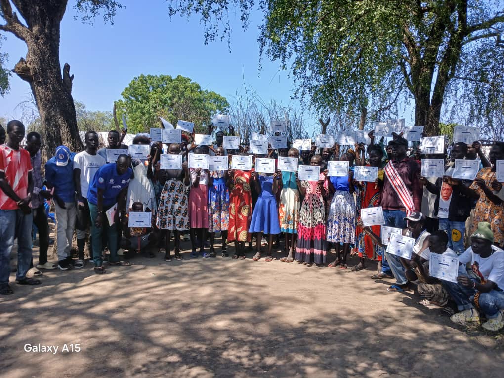Today, the USAID Youth Empowerment Activity has given 509 youth in Ulang a second chance at education  with a focus on assets and resilience that youth themselves possess and can recognize, champion, and reinforce in one another. Congratulations to the youth in Ulang county.