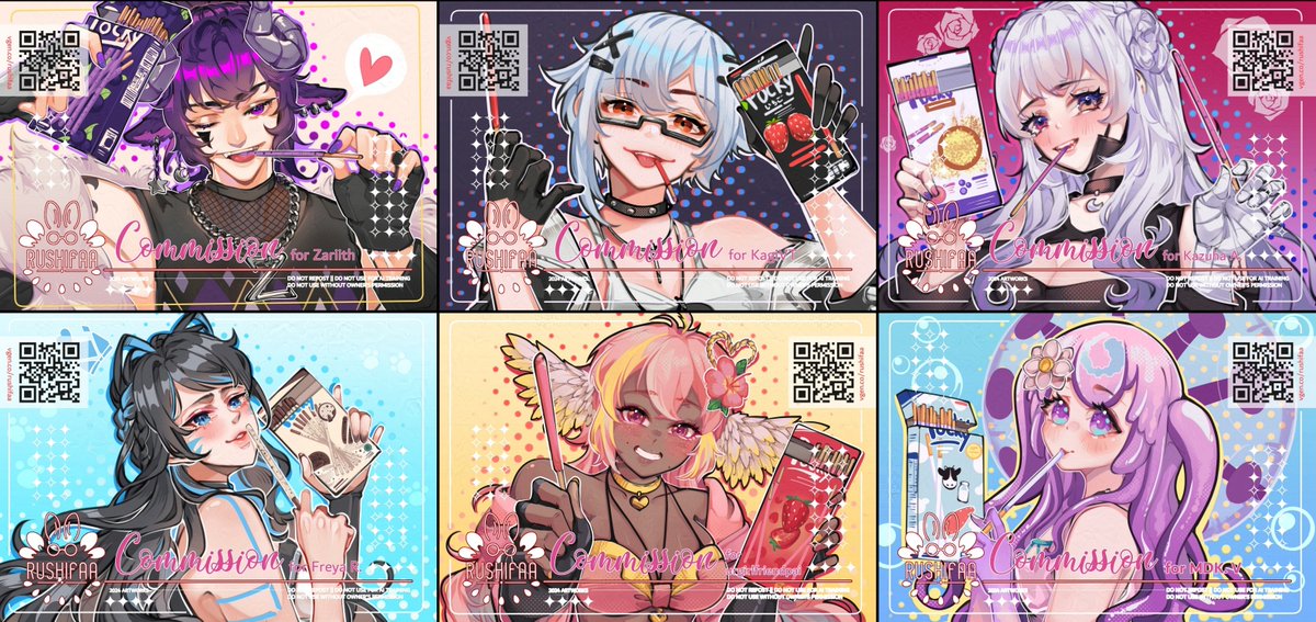 ✨\\ 11.11 P0cky Day! //✨
Thank you for ordering my skeb cms!
⸜(｡˃ ᵕ ˂ )⸝♡