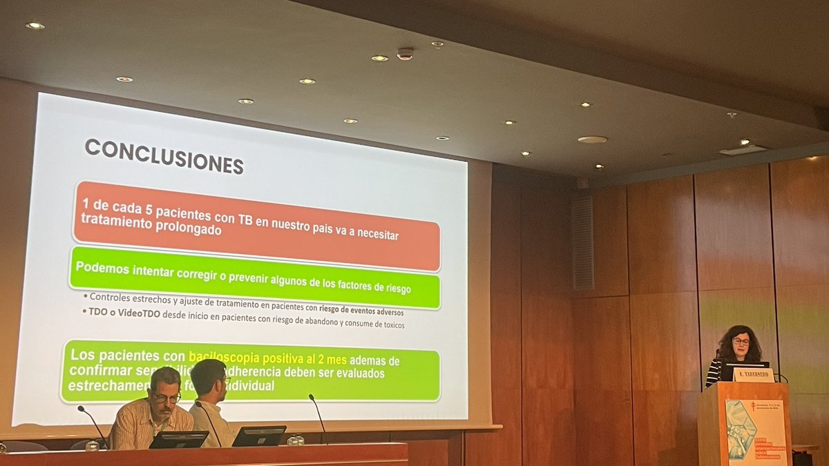 UITB (@tb_uitb) on Twitter photo Eva Tabernero de <a href="/OSIEECruces/">OSI EEC - Hospital Universitario Cruces</a> <a href="/SEPAR_PII_TB/">PII TB SEPAR</a> presenta un estudio retrospectivo sobre los factores asociados a la prolongación del tratamiento de la TB. #TB24 Eva Tabernero de <a href="/OSIEECruces/">OSI EEC - Hospital Universitario Cruces</a> <a href="/SEPAR_PII_TB/">PII TB SEPAR</a> presenta un estudio retrospectivo sobre los factores asociados a la prolongación del tratamiento de la TB. #TB24