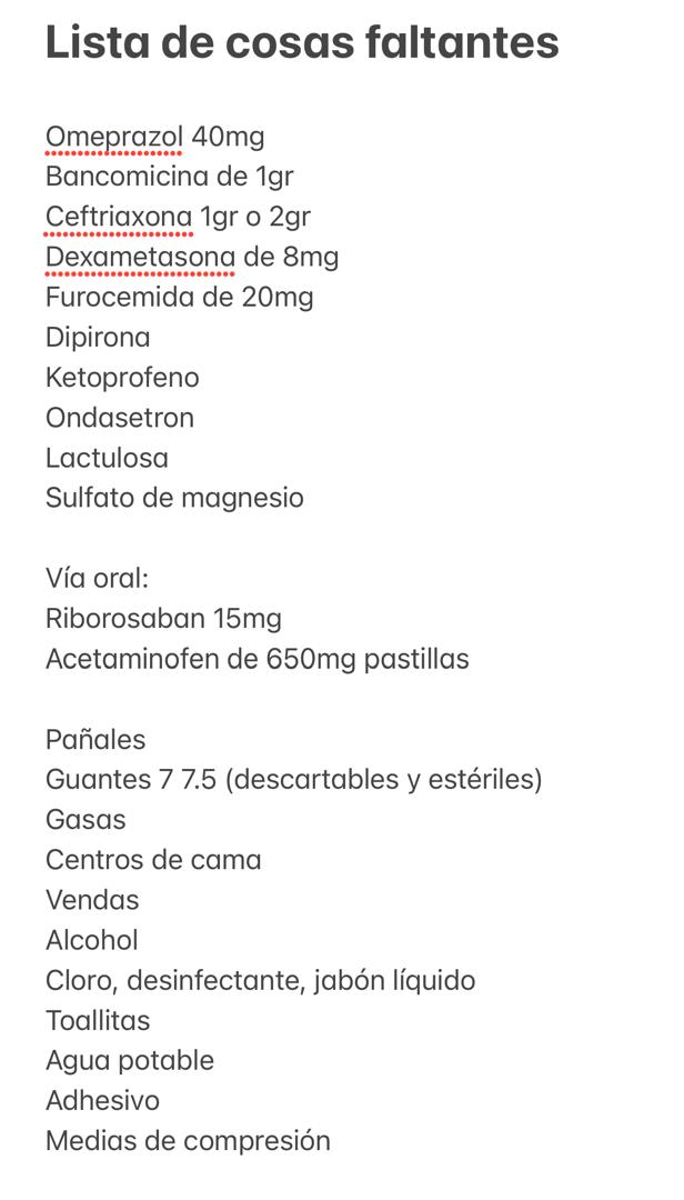 #ServicioPúblico Para el niño Ángel Gutiérrez, de 12 años de edad, paciente oncólogo en el hospital Dr. Miguel Pérez Carreño se necesita 👇: 

Se agradece a las personas o instituciones que puedan colaborar.