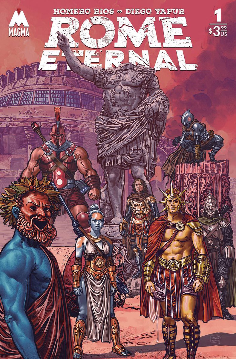 ComicsFanCdMx's tweet photo. #NCBD:En #Novedades de la semana pasada en USA,destacan:de @IDWPublishing,Nightwatcher 3; de @MagmaComix,Rome Eternal 1(de @TheHomeroRios);de @sumeriancomics,The Crow:Dead Time 2(de 3) y de @BLACKBOXCOMICSP,Devil’s Dominion 6. Lista de más #Comics indies en mi Instagram y Threads https://t.co/dV8WGgeyB3