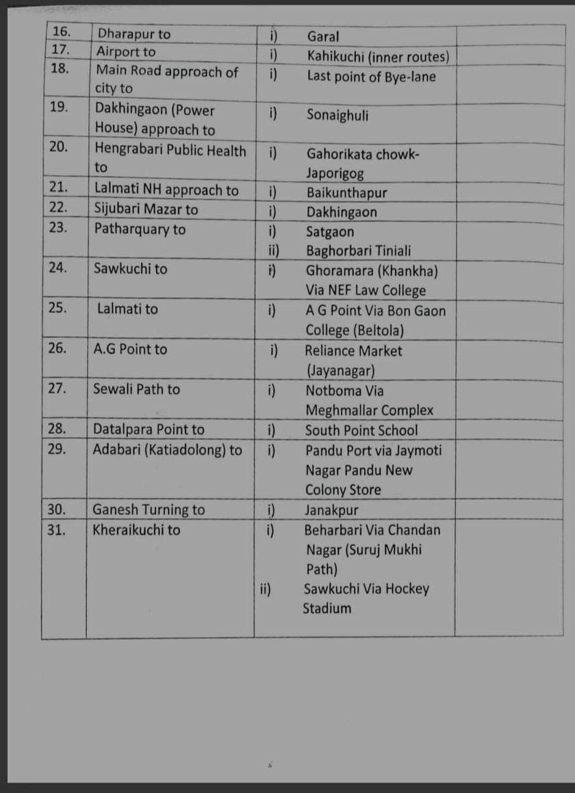 guwahatiplus's tweet image. NEWS | Kamrup (M) District Administration Sets Designated Routes For E-Rickshaw Plying

Kamrup Metro District Administration has set designated routes for e-rickshaw plying across Guwahati.

#guwahati #erickshaw @DCKamrupMetro @GhtyTrafficPol @gmc_guwahati @GuwahatiPol