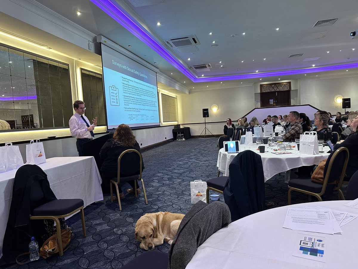 Hearing from <a href="/deafmediator/">Matthew James</a> on Sexual Safety in NHS England. An incredibly important topic ❤️ #NEYRetention