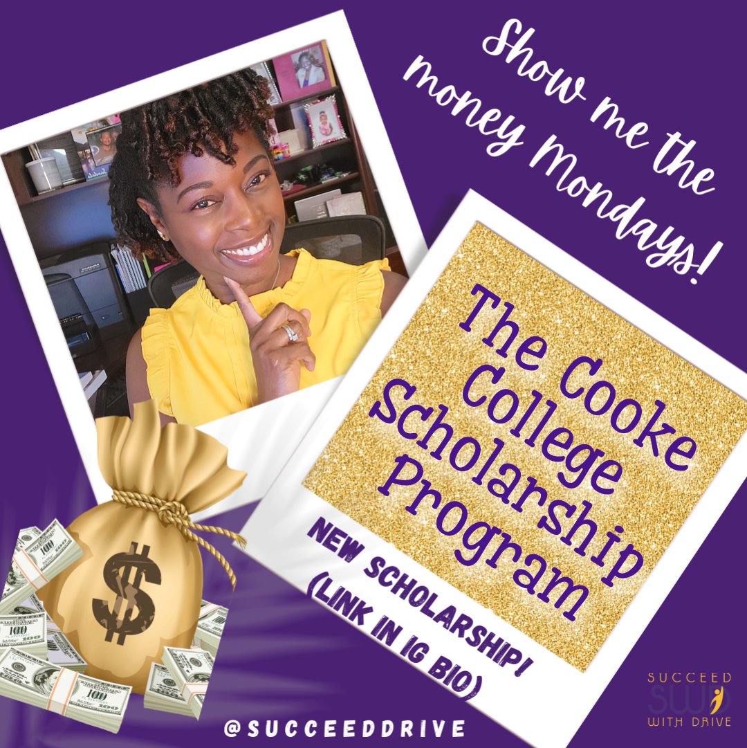 Show me the money Mondays!! 💵
Posting these TWO again before the deadlines! ⬇️)
The Greenhouse Scholars program. Due 11/14 (for 1st round only).
greenhousescholars.org/our-scholars/b…
&amp; The Cooke #Scholarship Apply via The Common App by 11/14/24 
jkcf.org/our-scholarshi…