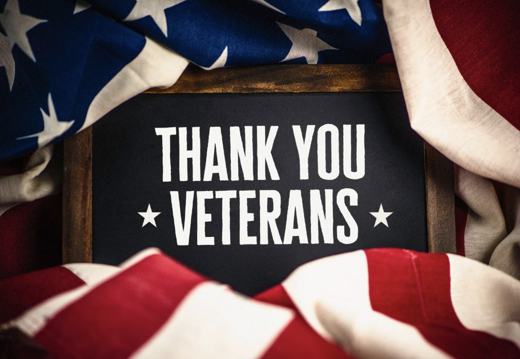 With so much gratitude, we honor our Veterans - past, present, and future. Thank you for your service.