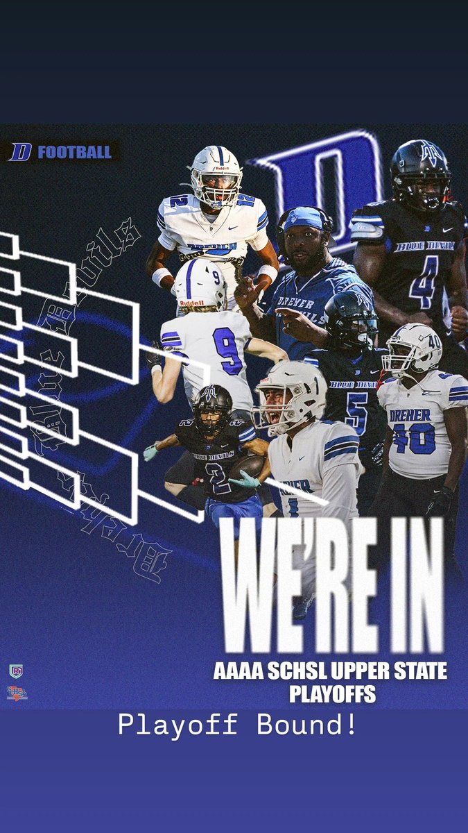 Look at this. In just a short 3 year span, we are back in the playoffs for consecutive years. I'm extremely proud of our kids and now let's go make some noise! #GoBlue