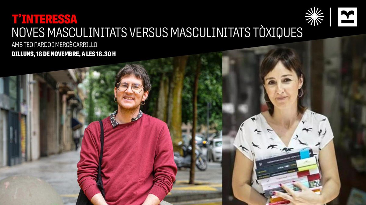 bibfbonnemaison's tweet photo. Família, dilluns vinent tenim programada aquesta xerrada on reflexionarem sobre la construcció de la masculinitat i es proposarà una altra manera d'educar. 

🗓️Dilluns 18 de novembre
⏰18:30h
📍Sala d’actes
Cabuda limitada https://t.co/guXV9JPVL7