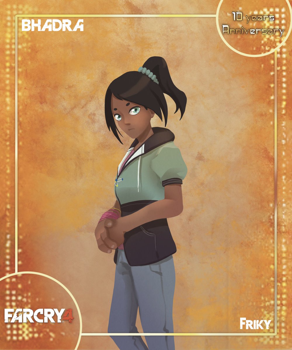 friky_art's tweet photo. #Farcry4 - Bhadra 
.
Honestly, the biggest victim of this story. I’m so sorry for her, the girl can’t have a normal life. I mean no one does in Kyrat, but she’s treated like a puppet :/ not fair.
.
#farcry4anniversary @FarCrygame https://t.co/UcKC2EW8to