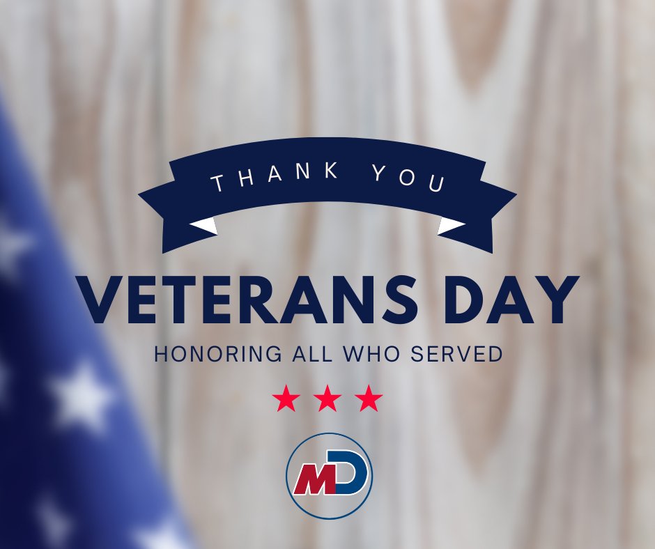 We salute our Veterans today!