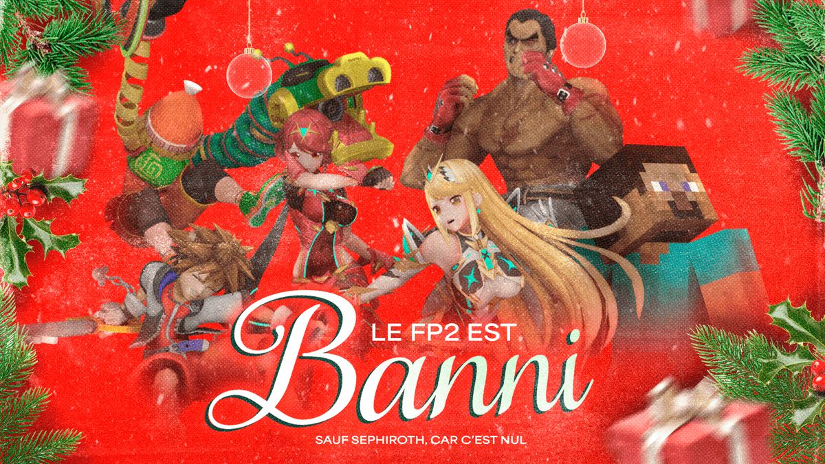 Voici l'annonce du CrocoSanta !    
🚹192 places  
📅28/12/2024  
💶Pass compétiteur 12 euros
🪙Pass spectateur 5 euros  
🚫FP2 BANNI (Sauf sephiroth)   

🔗start.gg/crocosanta