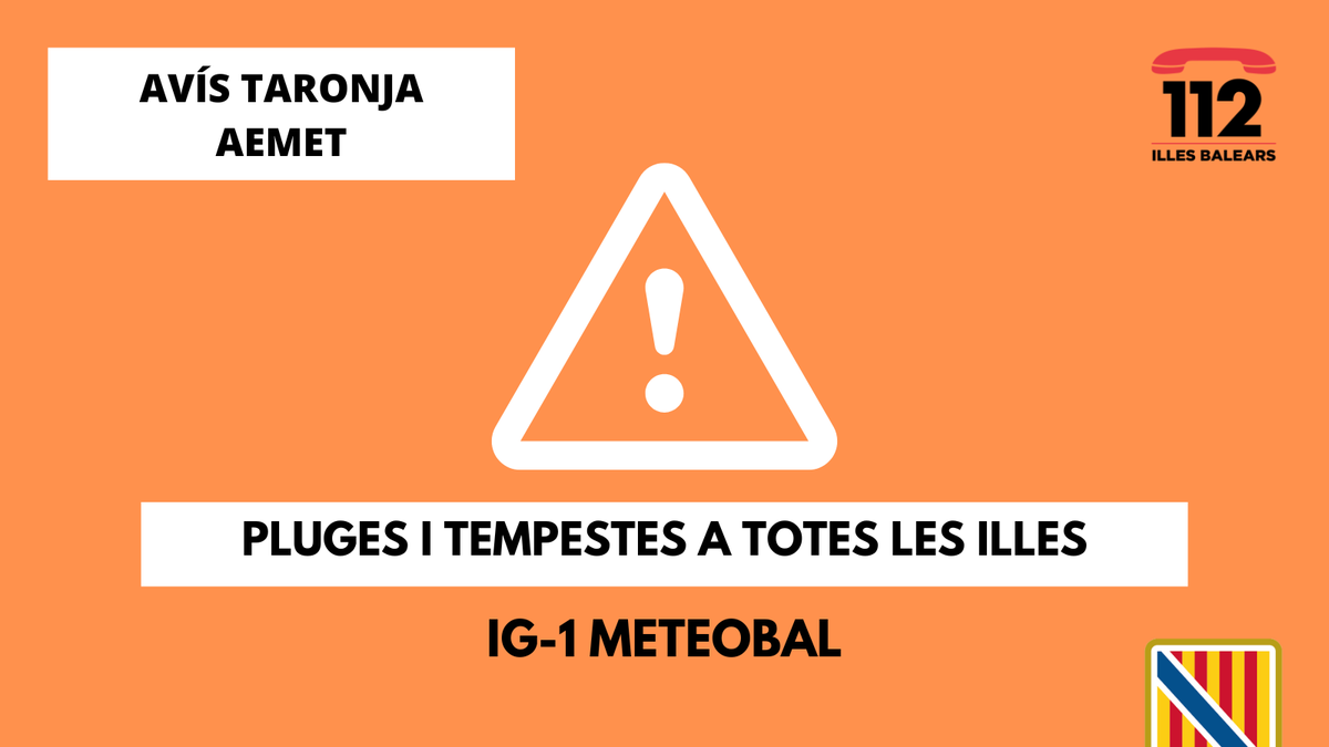 Emergències 112 Illes Balears tweet media