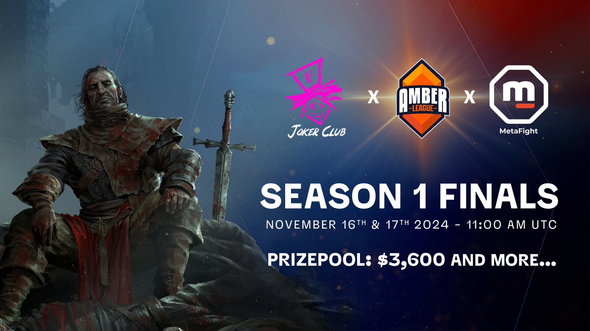 AMBER LEAGUE INITIATIVE (@amberleague_ali) on Twitter photo ⚔️It is finally here, showtime !
🤜🤛32 players will fight for the very first-ever title, Amber League's Champions, and of course some 💵 and exclusive perks !
Who will rise and claim the throne ? 🏆
<a href="/amberleague_ALI/">AMBER LEAGUE INITIATIVE</a> ⚔️It is finally here, showtime !
🤜🤛32 players will fight for the very first-ever title, Amber League's Champions, and of course some 💵 and exclusive perks !
Who will rise and claim the throne ? 🏆
<a href="/amberleague_ALI/">AMBER LEAGUE INITIATIVE</a>
