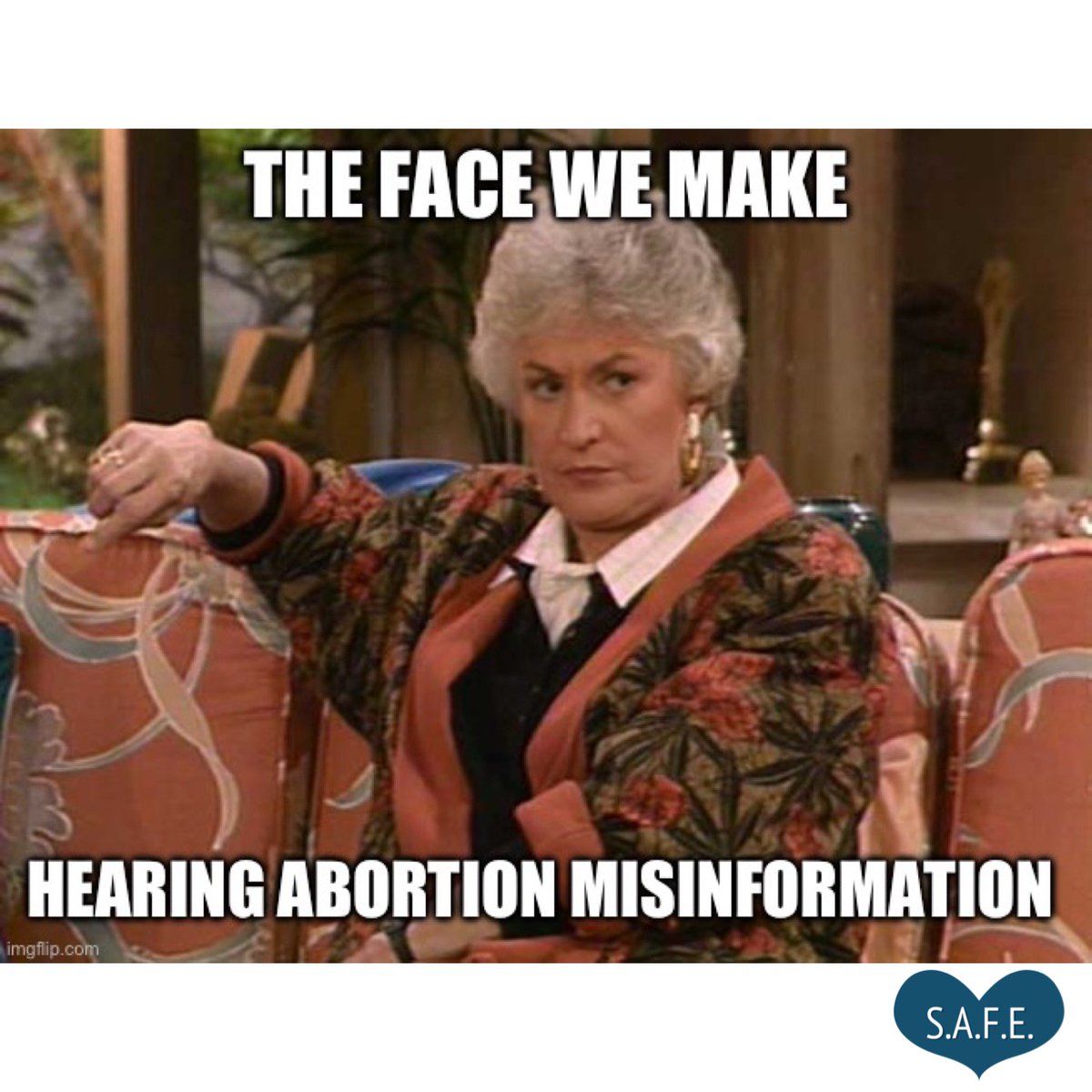 SupportAbort's tweet image. It&apos;s #MemeMonday &amp;amp; we&apos;re here with your weekly dose of memes.

We&apos;re here to remind you that abortion is healthcare &amp;amp; abortions are going nowhere!

#MondayMemes #AbortionMemes #abortionishealthcare
