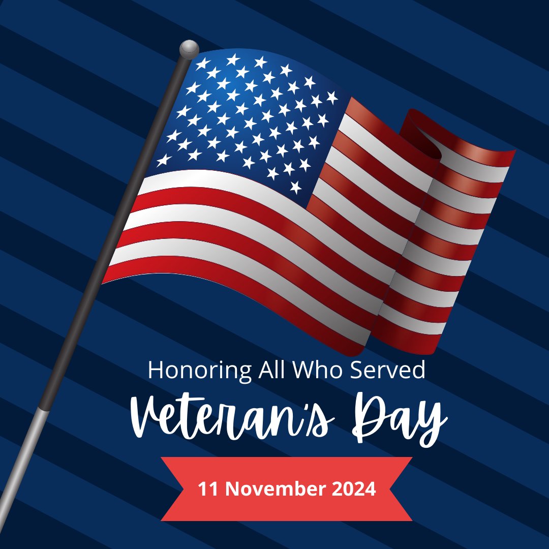 Especially on this day, we thank and honor our many current and former #Veteran guests and all of those who have served our country.  We are grateful for your service and sacrifice.
#veteransday
#veterans #VeteransDay2024