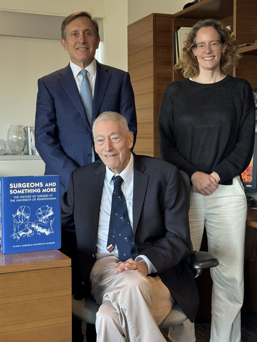 A story 250+ years in the making!
“Surgeons and Something More”
Dr Clyde and Elizabeth Barker’s Complete History of Surgery at the University of Pennsylvania Hospital is out now and available wherever fine books are sold.