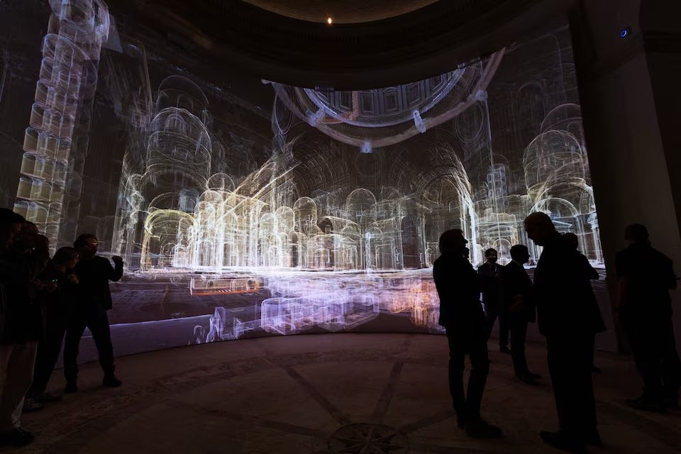 🚨🇻🇦VATICAN UNVEILS AI-ENHANCED EXPERIENCE FOR ST. PETER'S BASILICA

The Vatican launched new AI-enabled services for St. Peter's Basilica, allowing virtual access to its architectural wonders just in time for the 2025 Jubilee celebrations.

Developed with Microsoft and Iconem,
