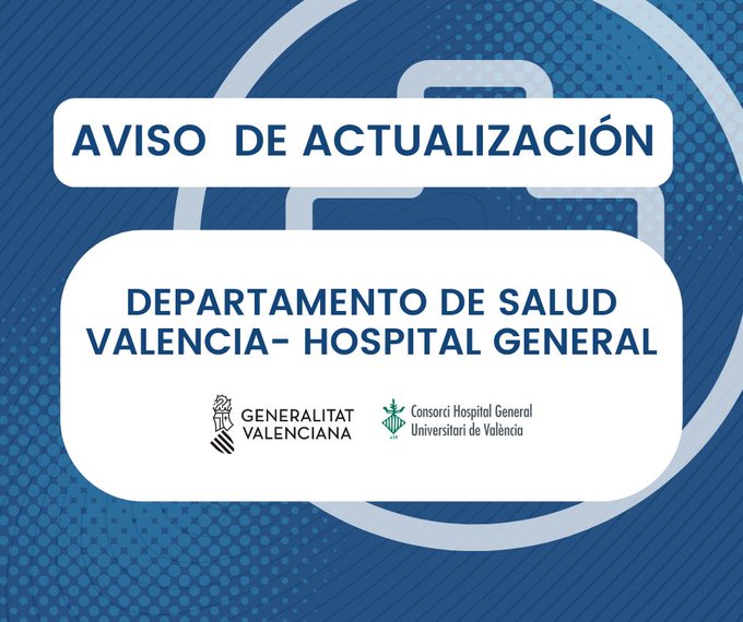 HGUVALENCIA's tweet photo. 📢 AVISO de actualización departamento @HGUVALENCIA

✅ Paiporta: Toda la atención sanitaria se vuelve a centralizar en el CSI Paiporta 
ℹ️ Atención urgencia telefónica 24H: 960179122 
ℹ️ Para cuestiones administrativas: 961968900

⚠️Se cierran los CEIP Ausiàs March y Lluis Vives https://t.co/RlKTnNwdNM
