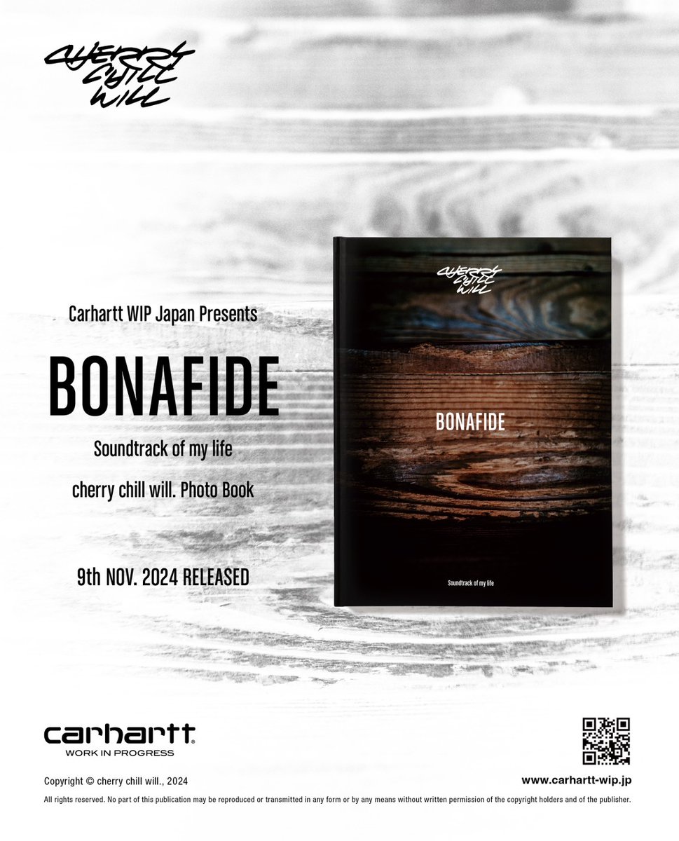 block.fm (@blockfmjp) on Twitter photo cherry chill will. (<a href="/cherrychillwill/">cherrychillwill</a>)
最新写真集
「BONAFIDE -Soundtrack of my life-」
carhartt-wip.jp/products/wip11…
ファインダーの中で見つめてきた様々なシーンを掲載。写真家としてのパーソナルな世界観を表現した290ページを超える15年間の集大成
#blockfm #INSIDE_OUT cherry chill will. (<a href="/cherrychillwill/">cherrychillwill</a>)
最新写真集
「BONAFIDE -Soundtrack of my life-」
carhartt-wip.jp/products/wip11…
ファインダーの中で見つめてきた様々なシーンを掲載。写真家としてのパーソナルな世界観を表現した290ページを超える15年間の集大成
#blockfm #INSIDE_OUT