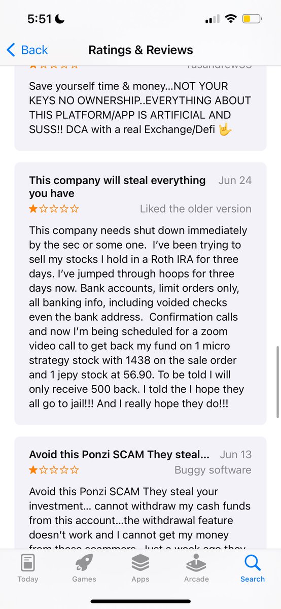 2024AppsThatPAY's tweet image. #happymonday , just remember, @choicebyKT @KingdomTrustCo are #scam companies. Look at their 2024 app reviews. They #rugpulled on their loyal customers. These are very bad people.