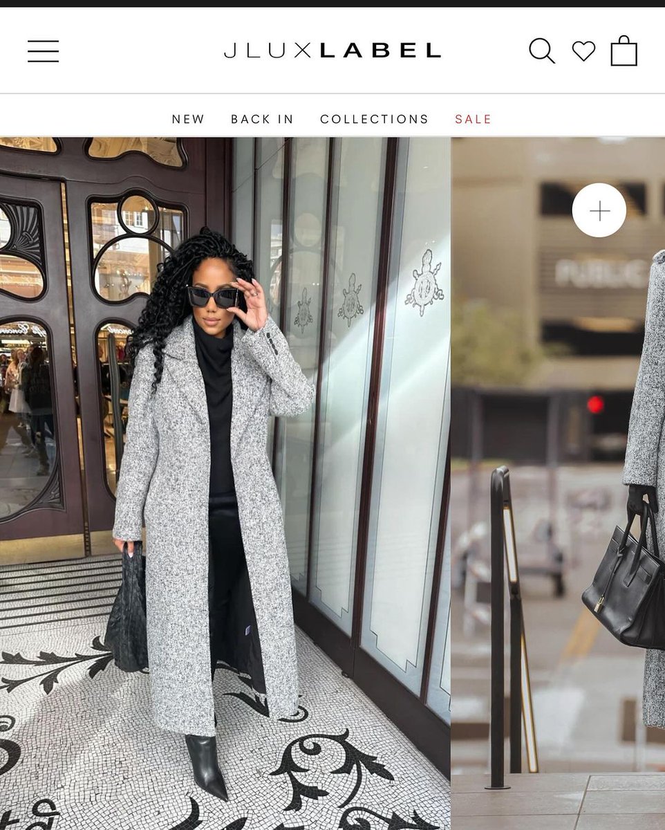 Who knew my photogenic eye would land me a spot alongside these stunning models on  website 💕 Thank you for the feature and more importantly, asking for my permission! 

Now go grab and swipe the card for the Savannah Belted Tweed Coat while it’s back in stock for your chance
