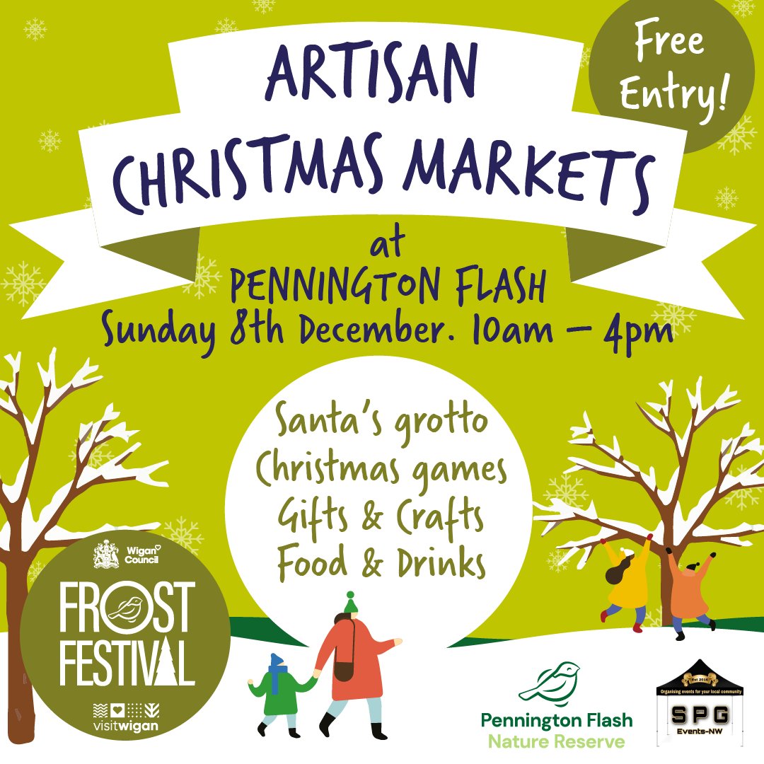 lsvstadium's tweet image. Experience our first ever Artisan Christmas Markets at Pennington Flash on Sunday 8th December. From fun activities to Christmas stalls, there will be something for all the family to enjoy! ❄️
#LSV #Artisanmarkets #Penningtonflash