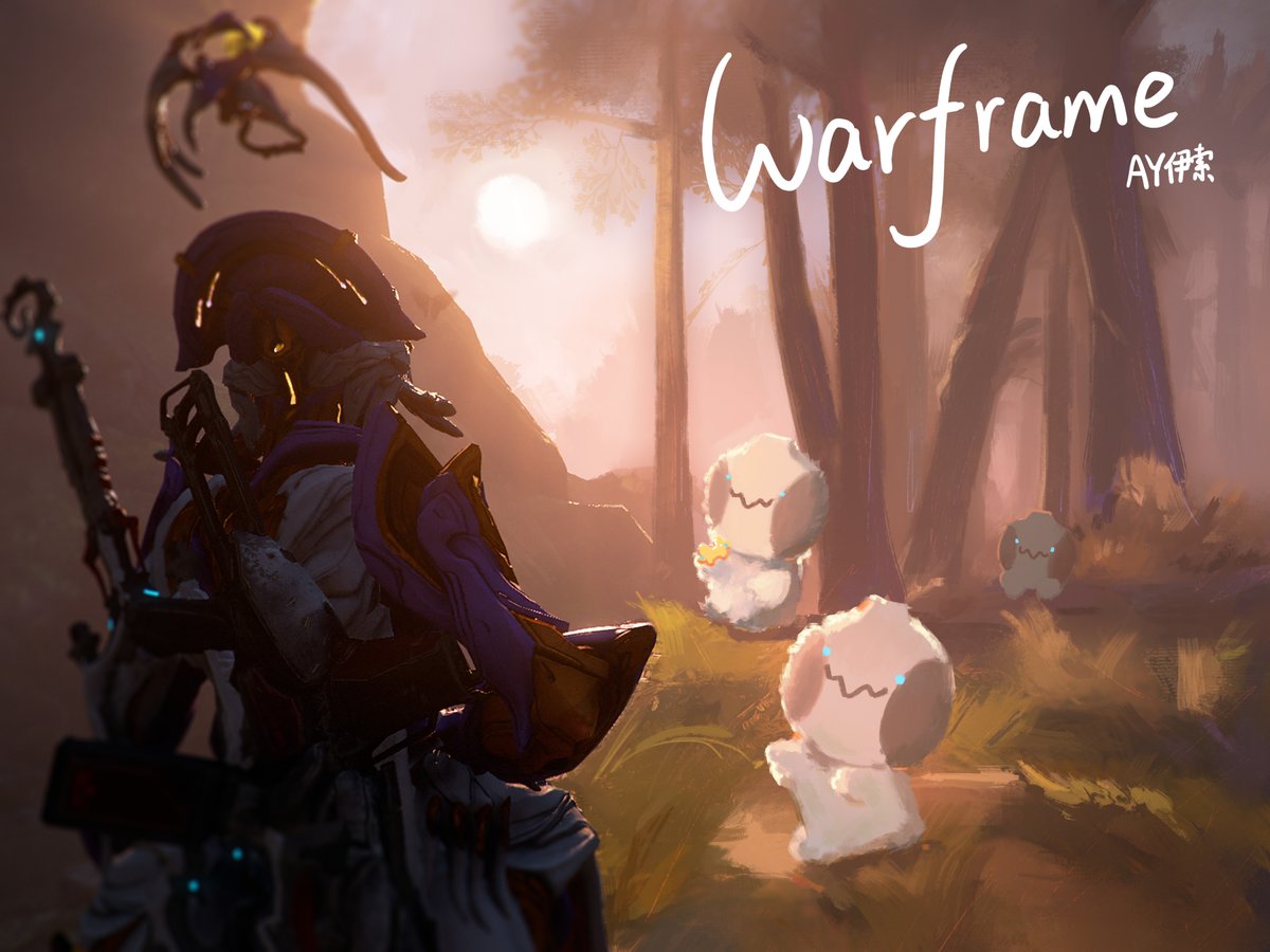 AesopYOLIAN's tweet photo. #warframefanart #Warframe 
🤗❤️ https://t.co/lRziXVcOHF