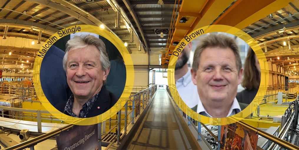 We bid a fond farewell to Malcolm Skingle, retiring as Chair of <a href="/DiamondLightSou/">Diamond Light Source</a>’s Industrial Science Committee after 20 years. His insight, drive, and dedication, key in driving #Industry engagement, will be missed. Welcome to Dave Brown, our new Chair! loom.ly/y-Gpcew