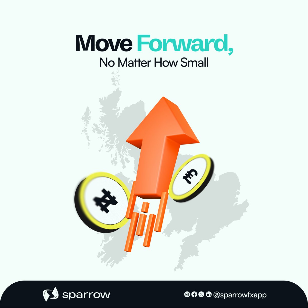 sparrowfxapp's tweet photo. Every step forward counts! Keep moving toward your goals. With SparrowFX, you’re closer to smarter choices and better value for every pound sent home.
.
.
SparrowFX - https://t.co/VkZ3HGSnp0. 🇬🇧 ➡ 🇳🇬 Compare. Choose. Send with Sense

#Sparrowfxapp "Toma Toma" Japa https://t.co/lCQei3ljsA