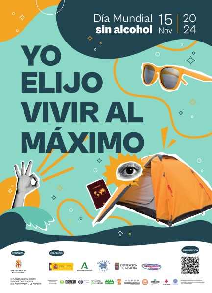 📚Hoy se celebra el #DíaMundialSinAlcohol para concienciar del daño que ocasiona en nuestro organismo.  España es el segundo país de Europa donde se consume alcohol con mayor frecuencia.  No aporta nada, así que piénsalo... y elige vivir al máximo