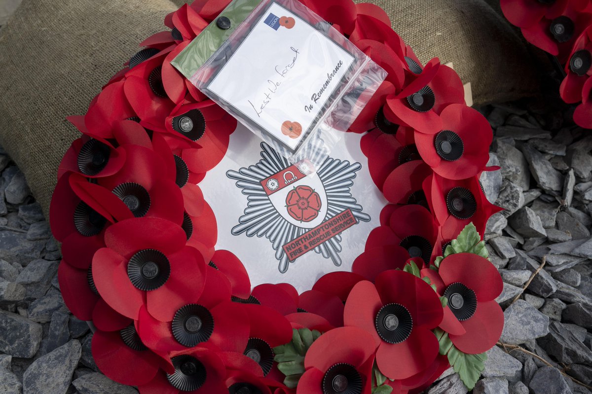 Today at 11am, our firefighters and fire staff across the county will take part in a two-minute silence to reflect on the sacrifices that so many have made. 

We will remember them.

#LestWeForget