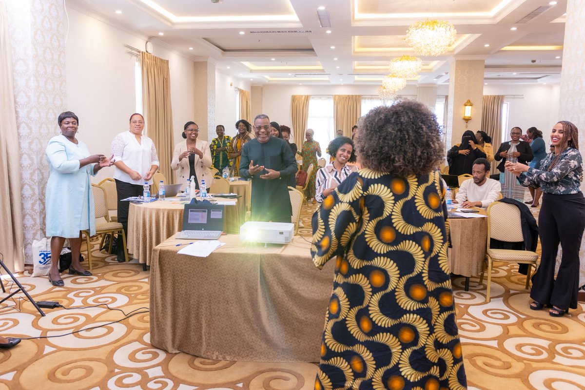 The EAWHRDN Annual Meeting has officially kicked off in Addis Ababa! Opening remarks by Marcel Akpovo, Leyla Mohamed, and Memory Bandera set the tone for this pivotal gathering. Together, we launch the 2025-2029 Strategic Plan and reaffirm support for WHRD.
#EAWHRDN #WHRDs