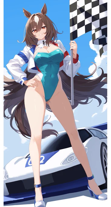シリウスシンボリお絵描き! #ウマ娘 
