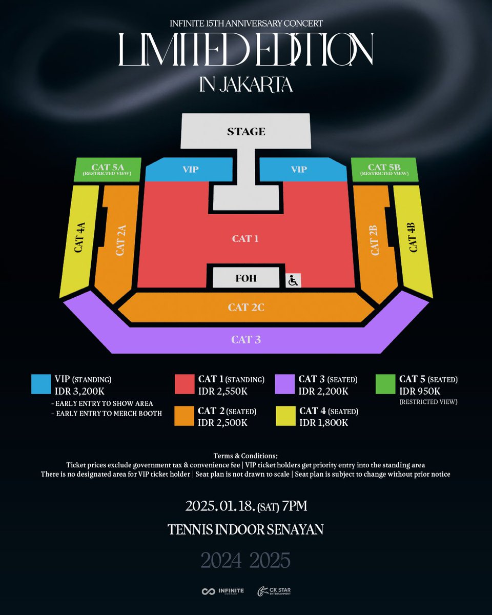 wonderfulid's tweet photo. #INSPIRIT are so patient! The seat plan for #INFINITE15thANNIVERSARYTOURCONCERT is out! 🎉🥳

Grab you one to see #INFINITEinJKT! 🎶🕺🪩

Are you going to see #INFINITE on 18th Jan? Where you sitting? 👀

#WonderfulIndonesia #WonderfulJourney 🇮🇩 https://t.co/bmcfuAMzhh