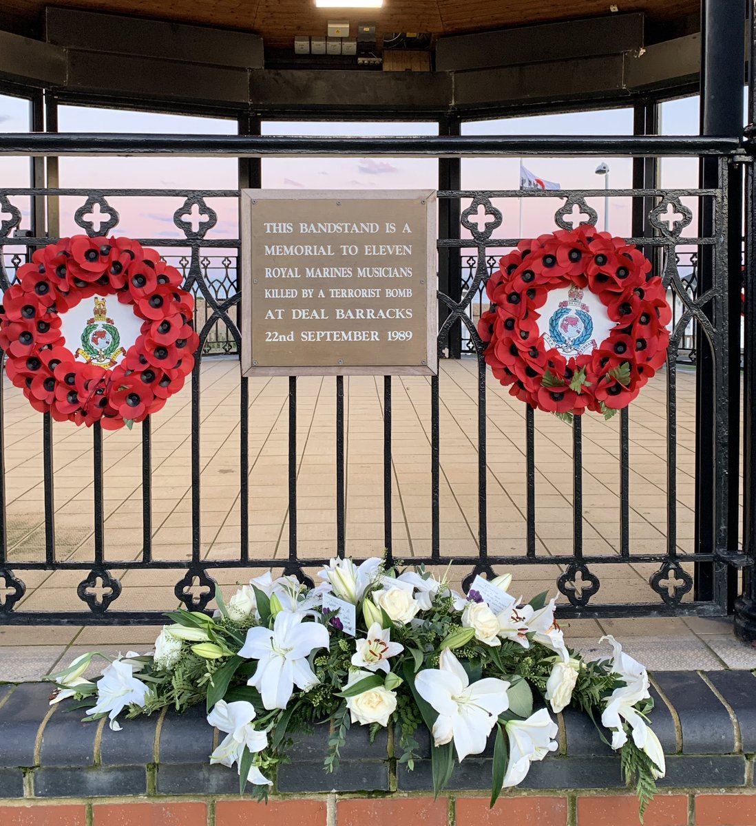 Lest we forget, in remembrance <a href="/dealbandstand/">Deal Bandstand</a>