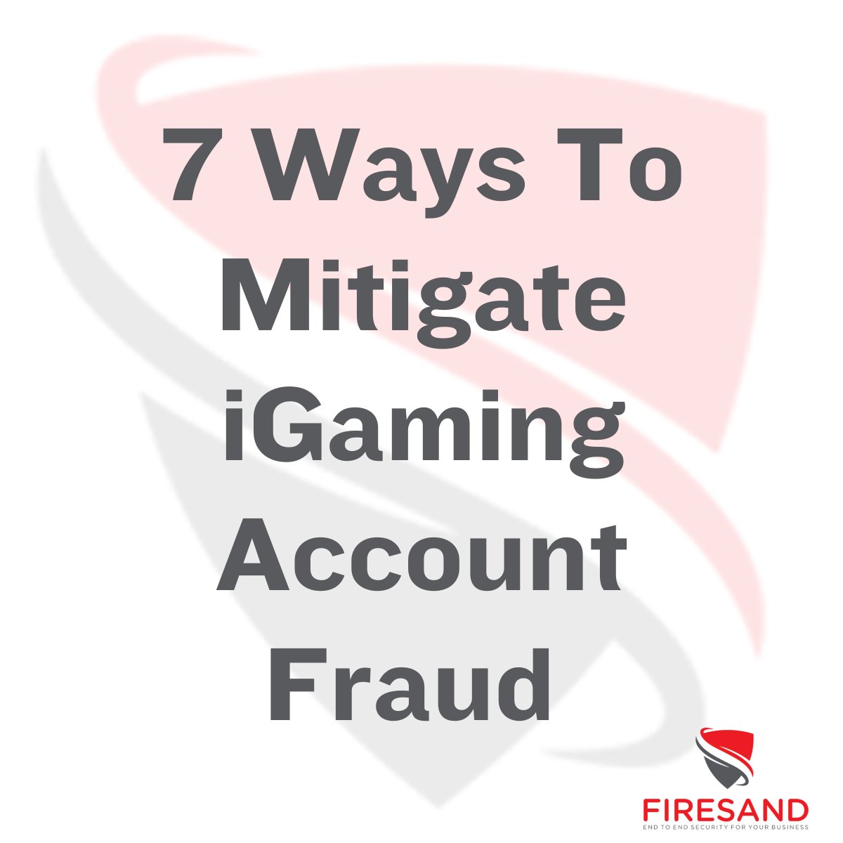 #iGaming account fraud comes in many forms, and platforms have to employ advanced security measures to protect their users.

7 Ways To Mitigate iGaming Account Fraud:
firesand.co.uk/news/posts/202…

#CyberSecurity #Pentesting #CyberAttacks #SecureGaming #SecureGambling