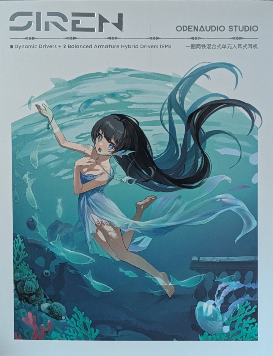 🎧OpenAudio Siren AliExpress Japan様 提供品 大きめの筐体ながら軽量