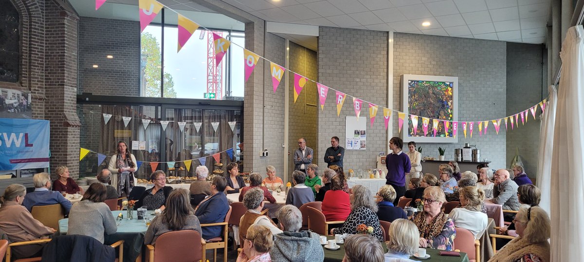 We kijken terug op een prachtige #dagvandemantelzorg. Mantelzorgers werd getrakteerd op een lekkere lunch en een bezoek aan het Stadsmuseum Huissen. Daarnaast heeft sociaal naai atelier Lingetalent gezorgd voor tassen van ingeleverde stoffen van dierbaren <a href="/MantelzorgNL/">MantelzorgNL</a>