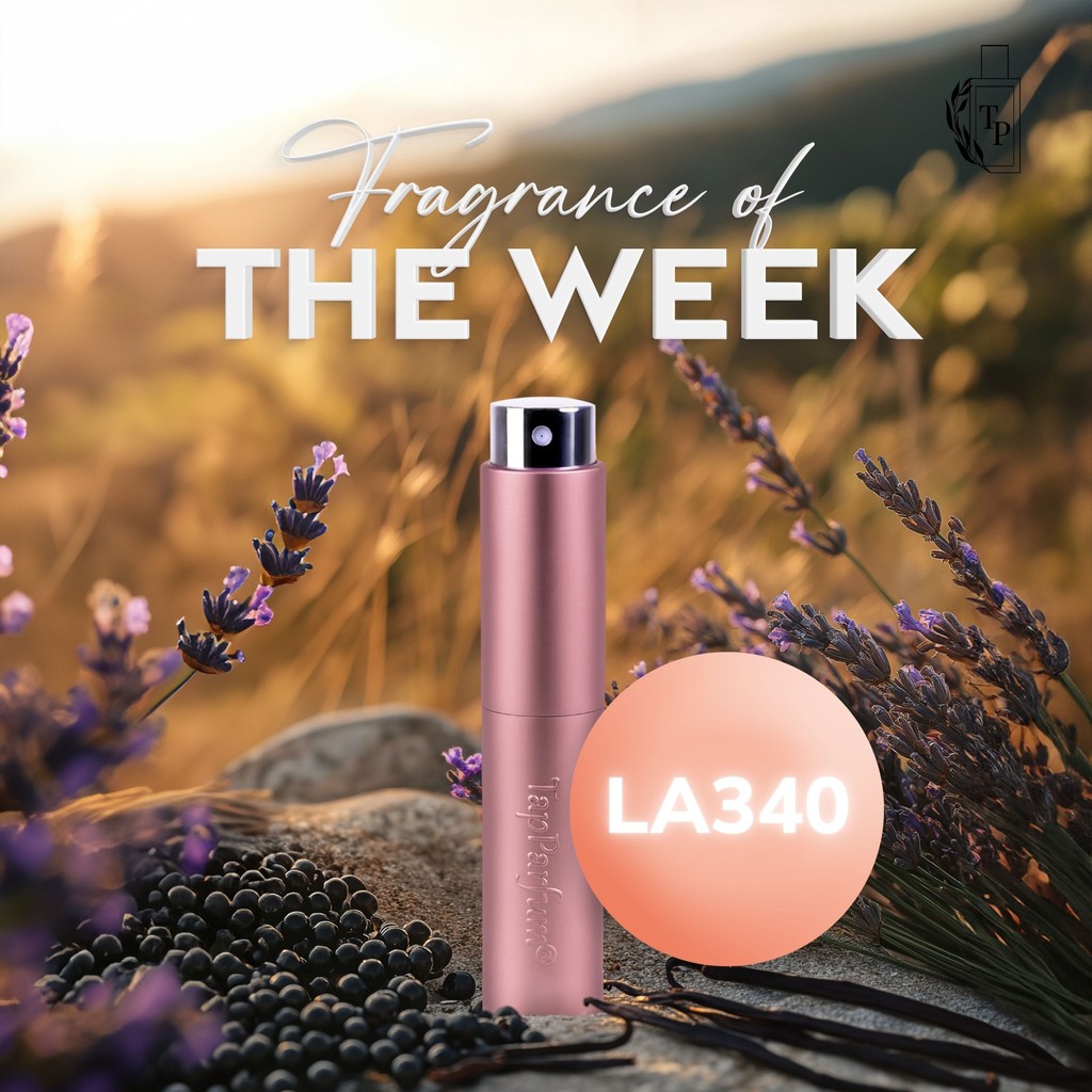 TapparfumWorld's tweet photo. 🌿✨ Scent of the Week: LA340 ✨🌿⁠
⁠
A luxurious Aromatic fragrance with refined notes of vanilla, vanilla caviar, and lavender. This unique blend of sweet vanilla and refreshing lavender creates an elegant and seductive scent experience.  🍦💐⁠
⁠
#TapParfum https://t.co/hclcfCqhAS