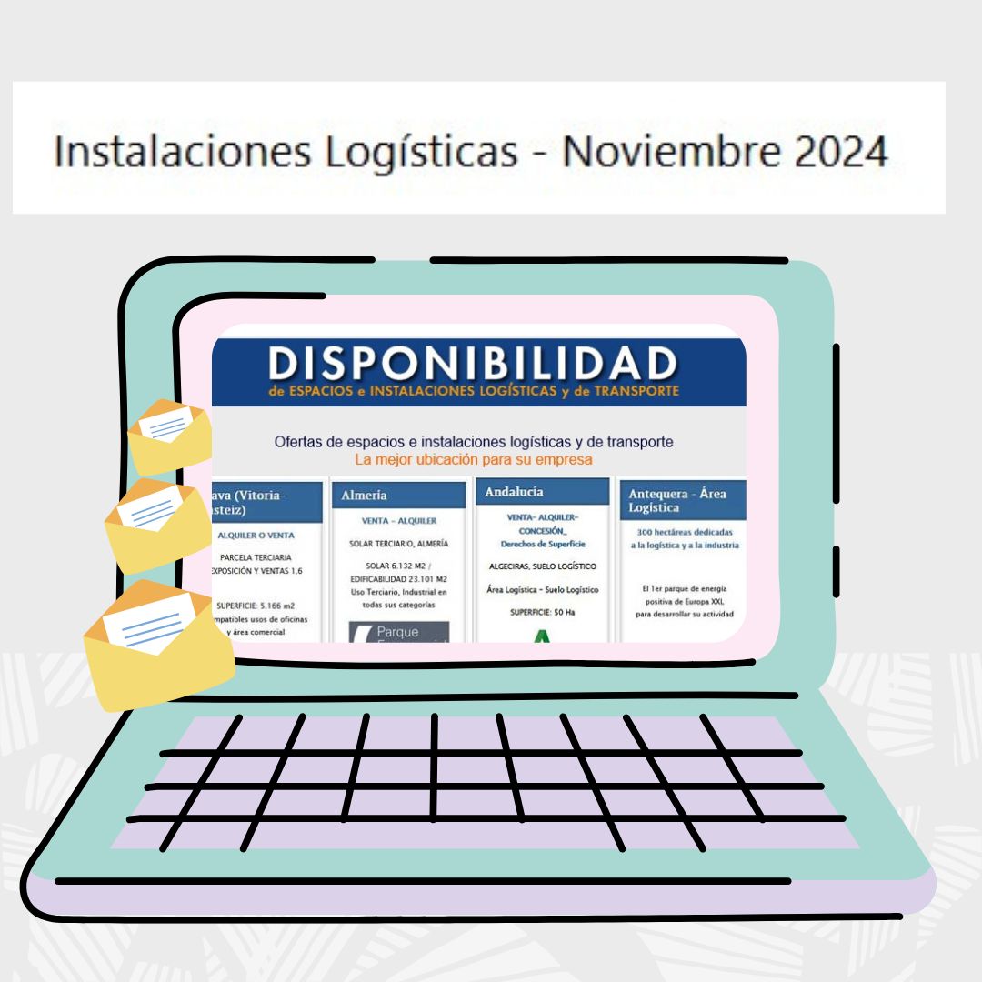 Inst_Logisticas's tweet photo. ¿Has recibido el newsletter de Instalaciones Logísticas?

https://t.co/ZwxromboMp

#InstalacionesLogisticas #logistica #ACTE @ACTE_Asociacion https://t.co/vf8mpnP9dX