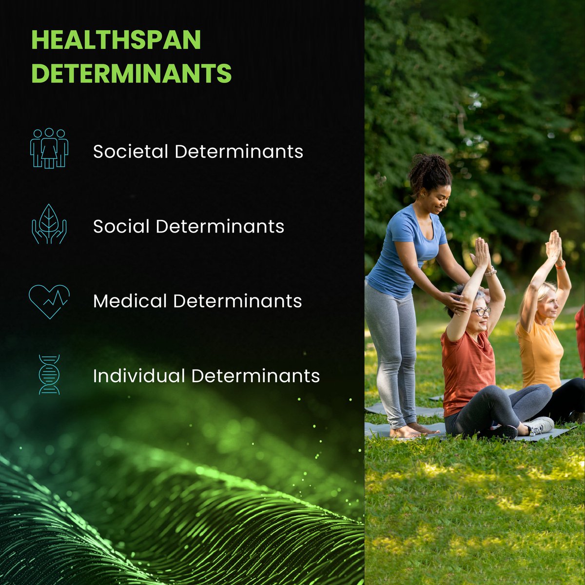 FII_Institute1's tweet photo. The FII Healthy Longevity Compass in collaboration with the @McKinsey Health Institute addresses ongoing #health challenges to unlock significant economic and health benefits through #investment. What steps will you take today for a longer, healthier life? Share below 👇