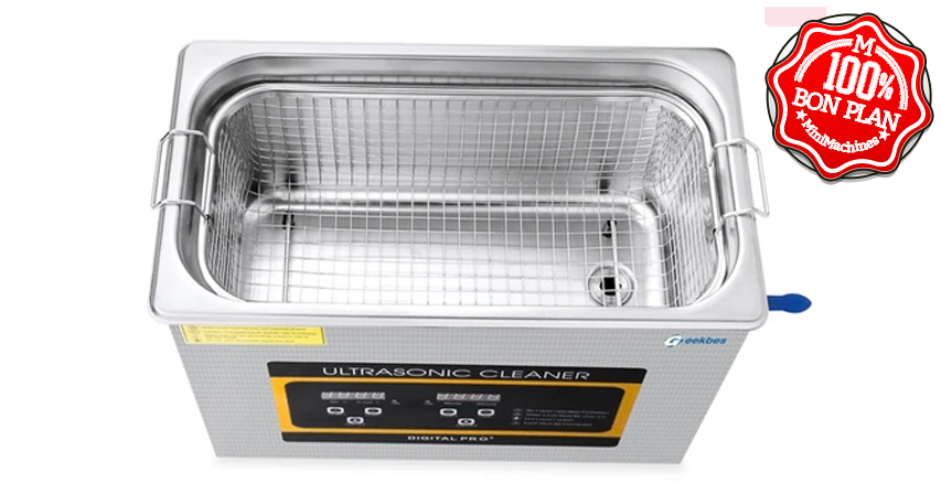 Nettoyeur à ultrasons Geekbes 6.5l

Dispo à 85€

minimachines.net/mistermatos#ul…