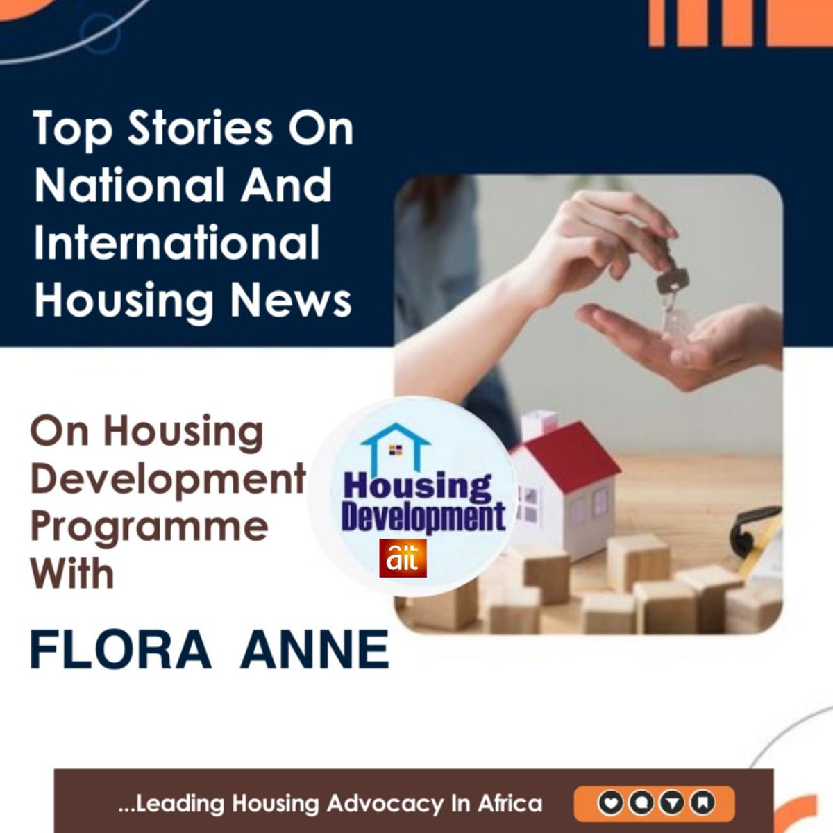 housingprogramm's tweet photo. Catch the latest in national and international housing news on the Housing Development Programme with Flora Anne.
Tune in for insights and updates shaping the future of housing.
#HousingNews #AIT #GlobalUpdates #HousingAdvocacy #housingprogramme #housingdevelopment https://t.co/m16D6m5RpL