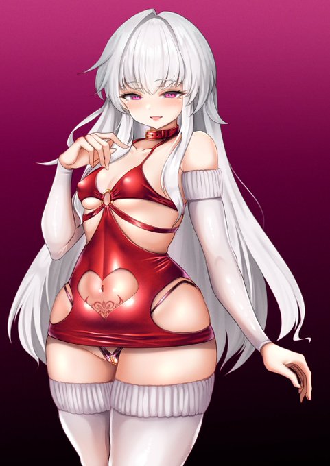 【NSFW/R-18】
自分用に描いたボディコン着用クラーラさんの絵です。
2枚目は趣味の褐色差分です。 